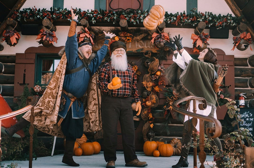 Pumpkins in the Pines