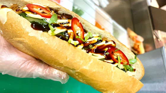 Banh-mi tempura kake