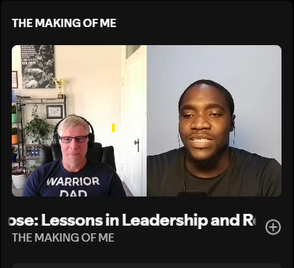 Finding Purpose Beyond the Uniform: My Conversation on The Making of Me