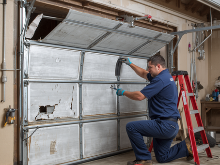 garage door panel repair