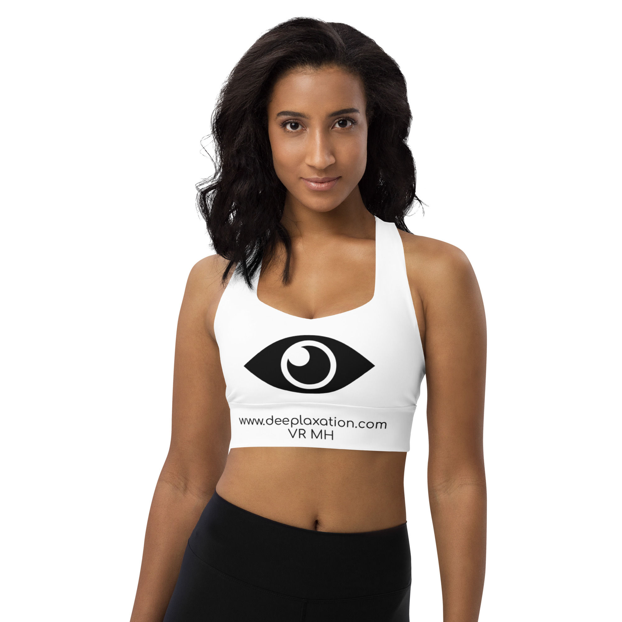 Longline sports bra