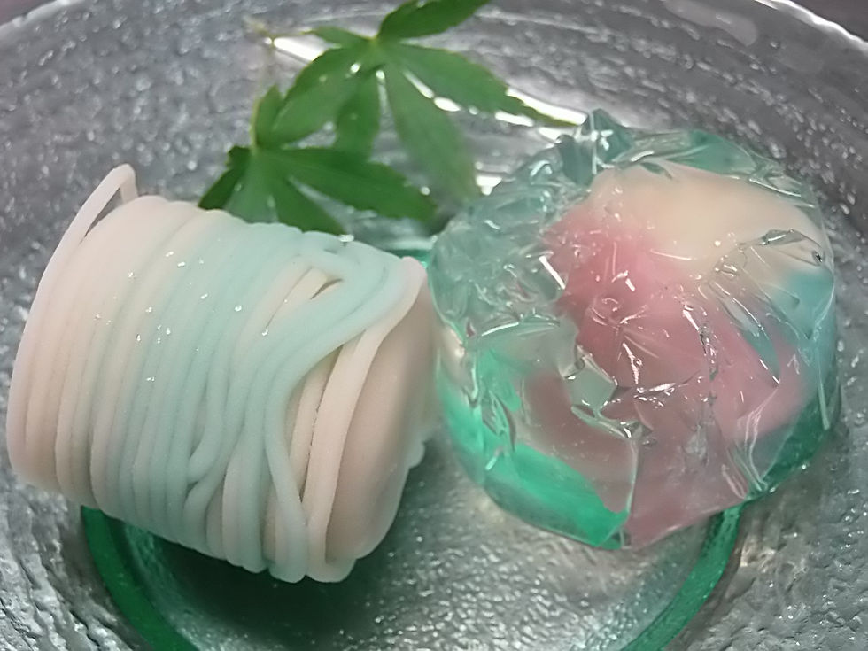 夏を彩る上生菓子