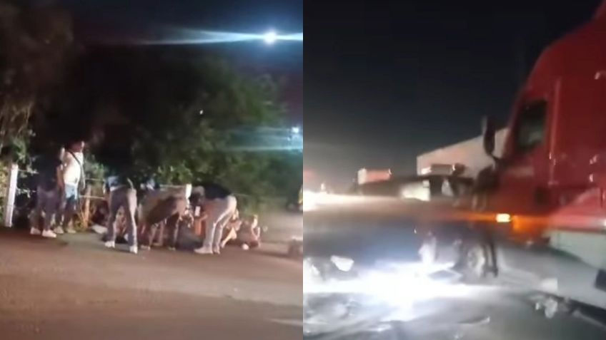 Carambola en carretera de Nuevo León deja 12 lesionados