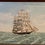 Thumbnail: Clipper Ship, unsigned oil painting