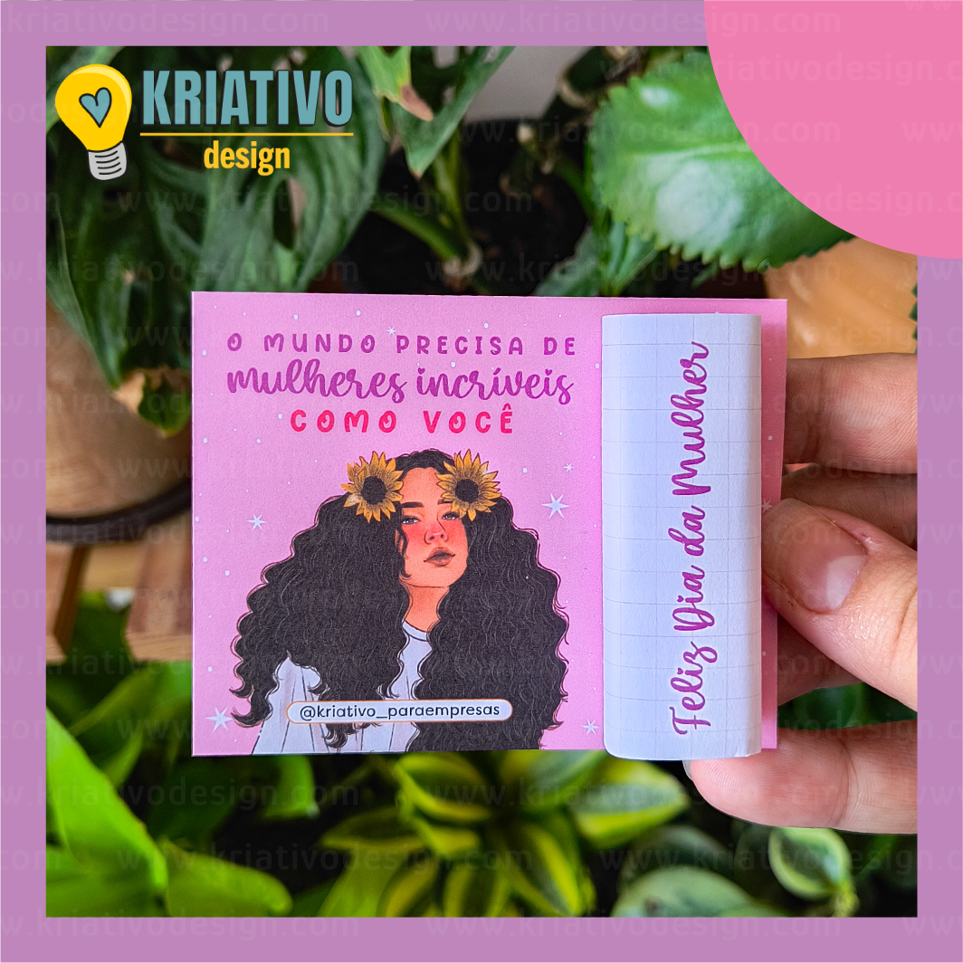 Cartão Pastilha1 - Dia da Mulher