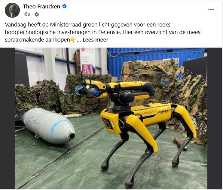 "I love the smell of napalm in the morning." Jongens en hun oorlogsspeeltjes.