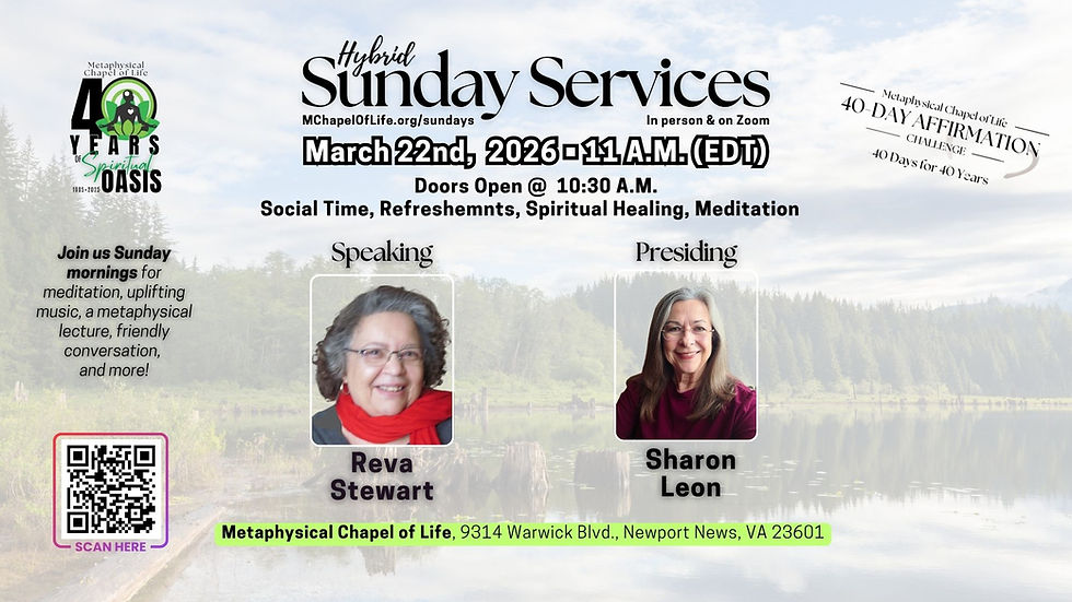 The Circle of Life, Coming Full Circle, and Change • Lecture by Reva Stewart