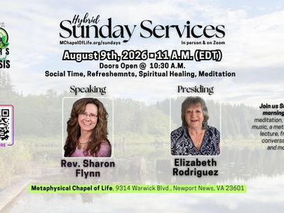 Peace is My Currency • Lecture by Rev. Sharon Flynn