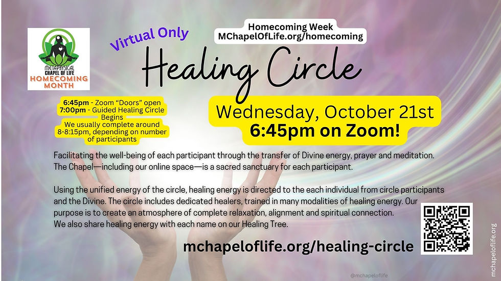 Healing Circle (Virtual)