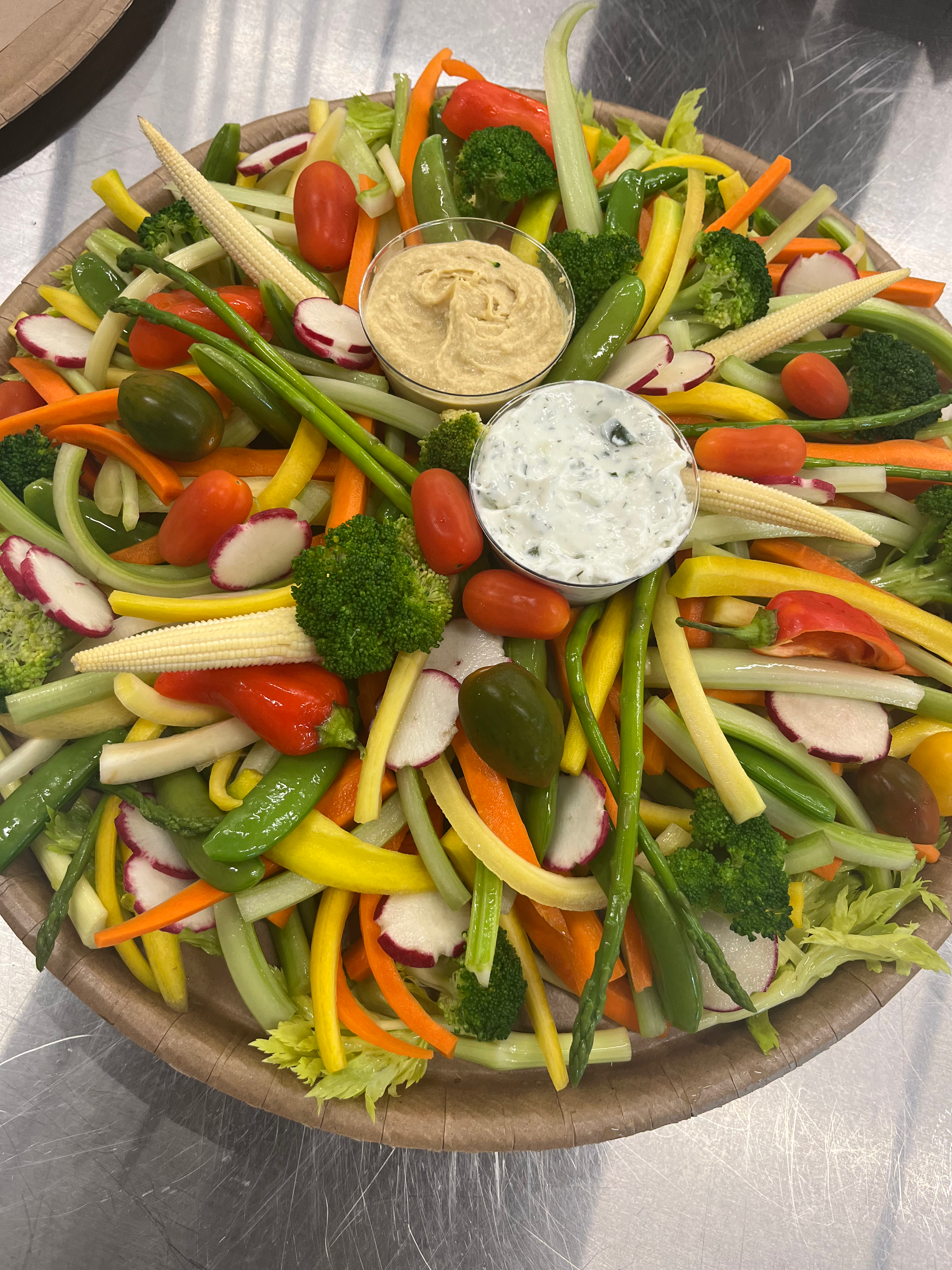 Arranged Food and Objects