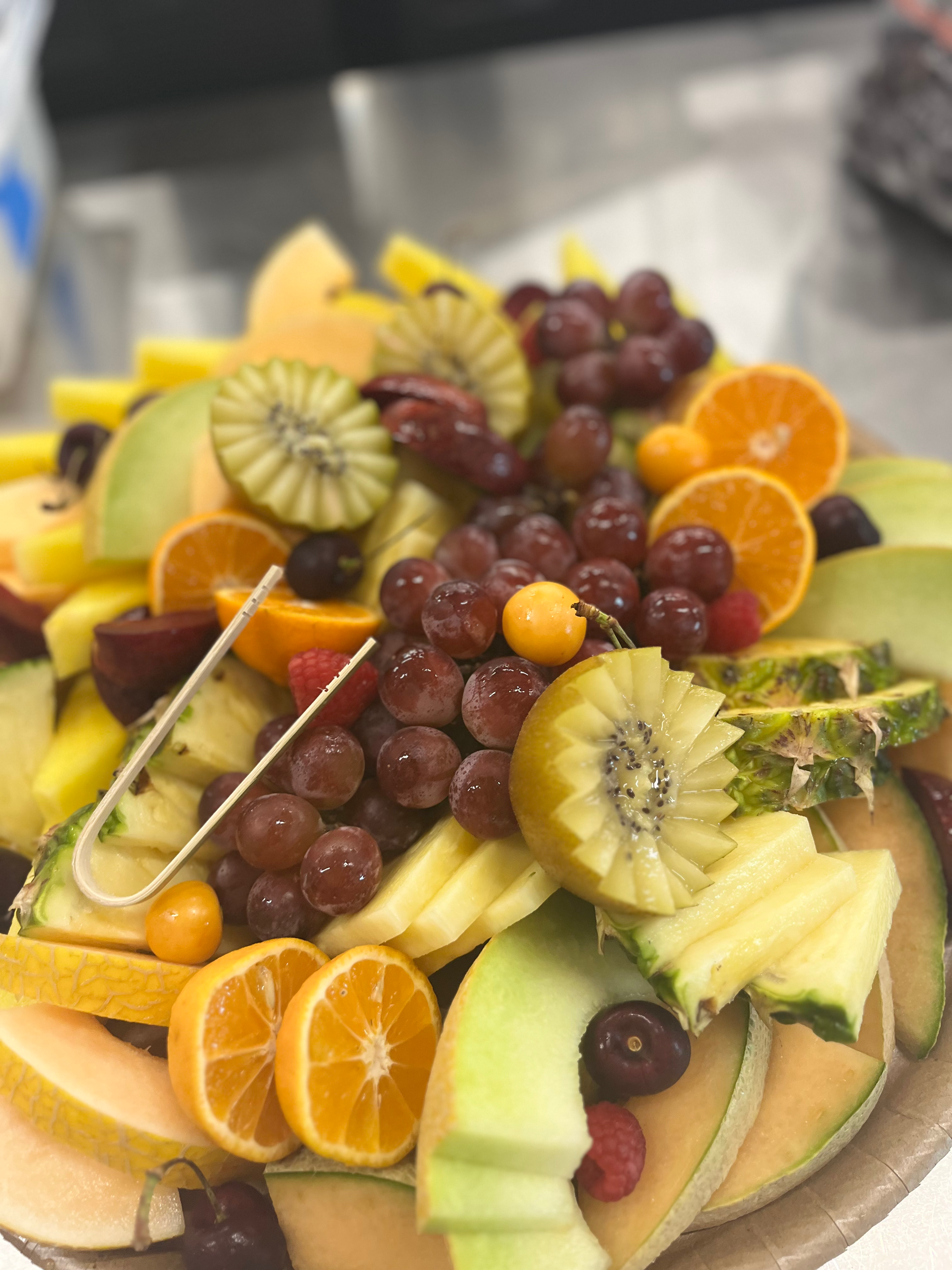 Arranged Food and Objects