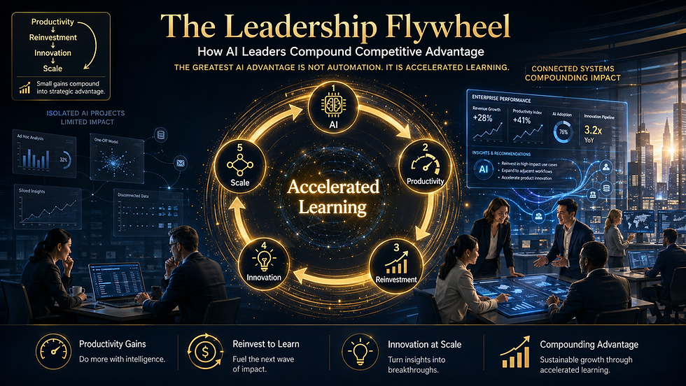 The Leadership Flywheel How AI Leaders Compound Competitive Advantage