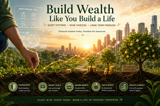 Build Wealth Like You Build a Life: Quiet Systems, Wise Choices, and Long-Term Freedom