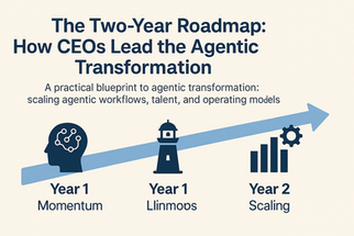 A practical blueprint to agentic transformation: scaling agentic workflows, talent, and operating models