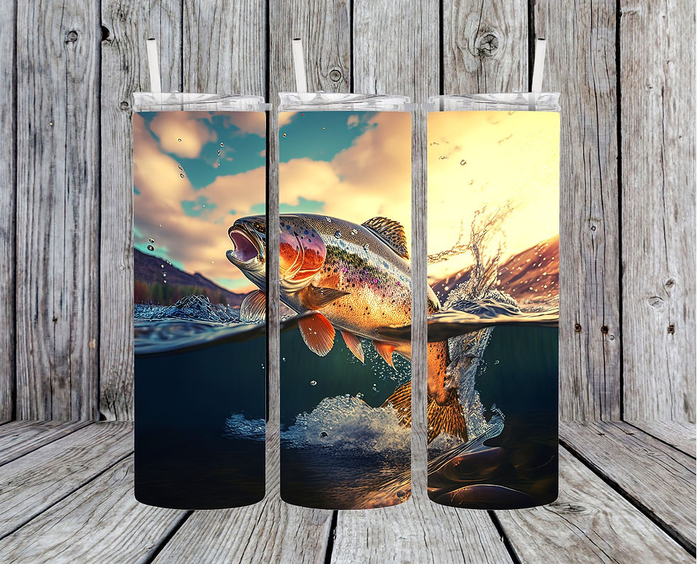 Mock up View of Tumbler