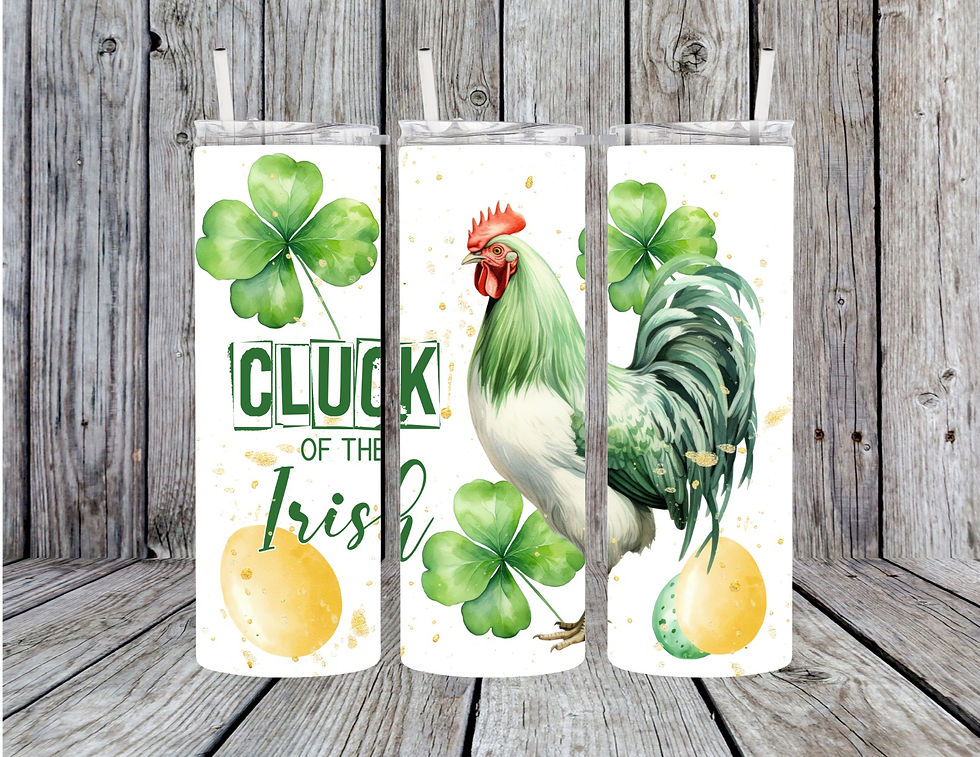 Cluck of the Irish Cup including Shipping