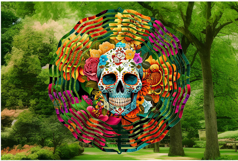 Mock up view of the wind spinner