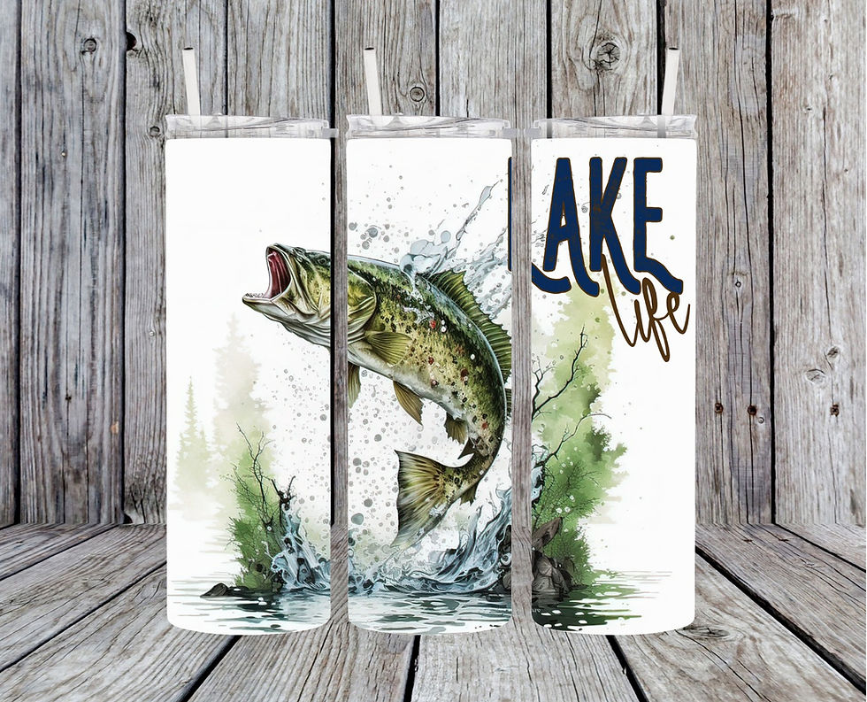 Mock up View of Tumbler