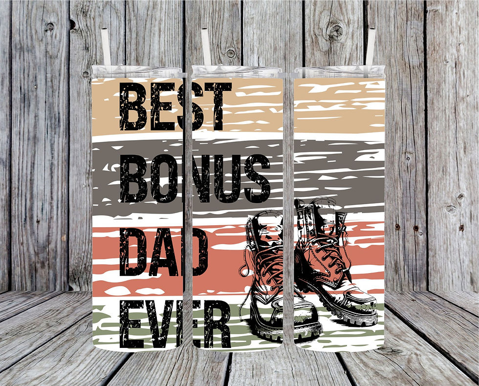 mock up view of tumbler