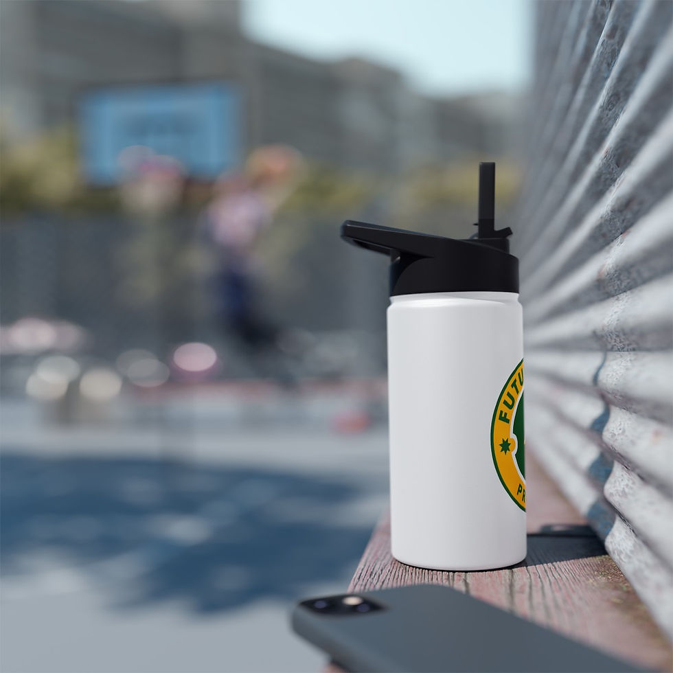 Thumbnail: Stainless Steel Water Bottle, Standard Lid