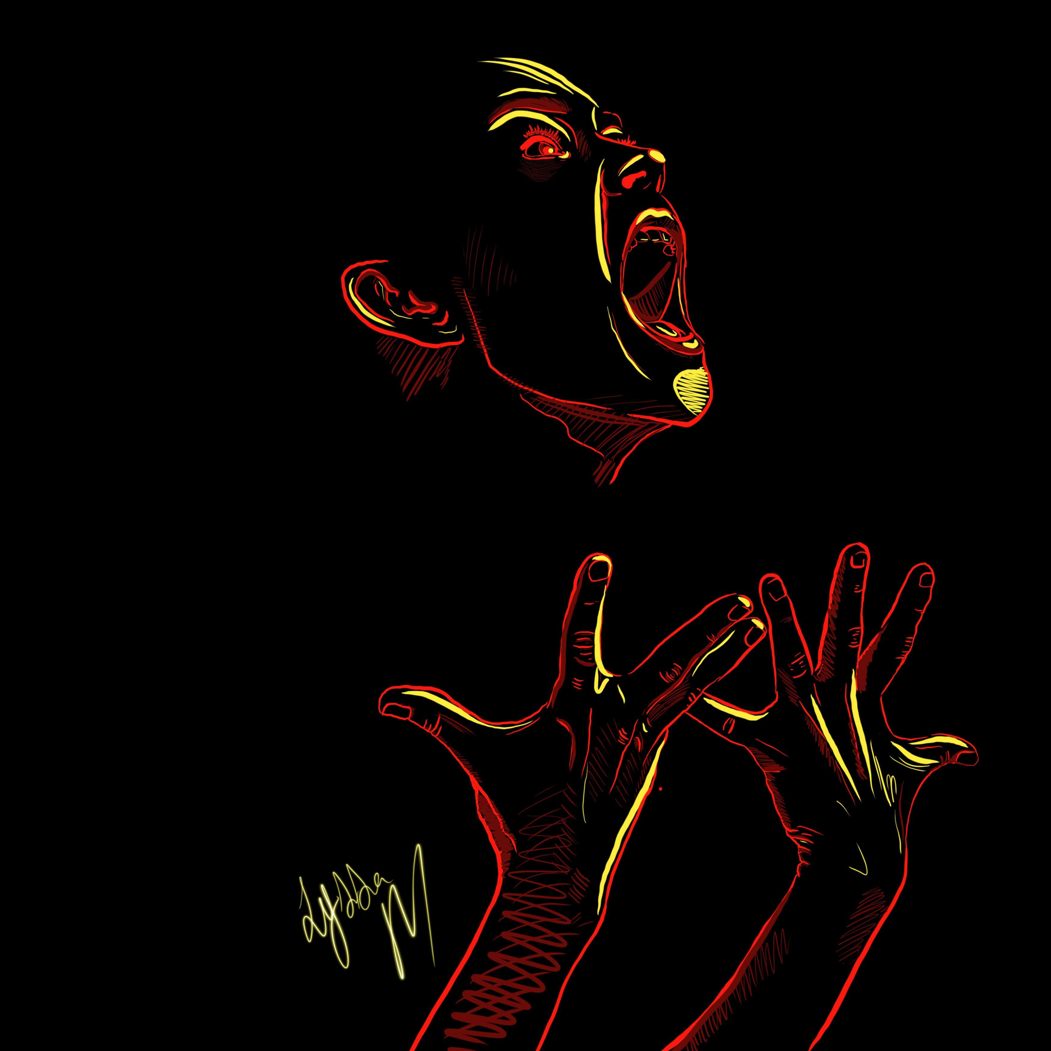 Pandemic Expressionism Print (2020)