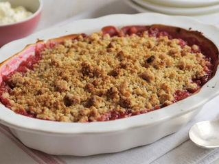 Foodie Friday: Rhubarb Crumble