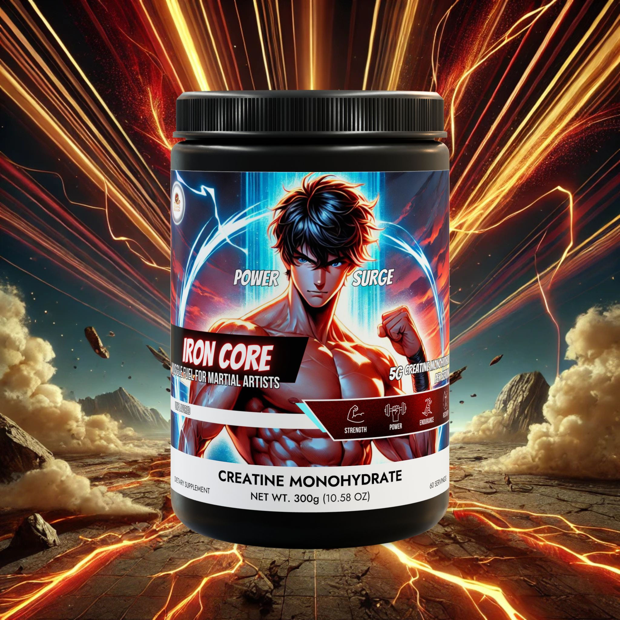 Iron Core Creatine Monohydrate, Unflavored