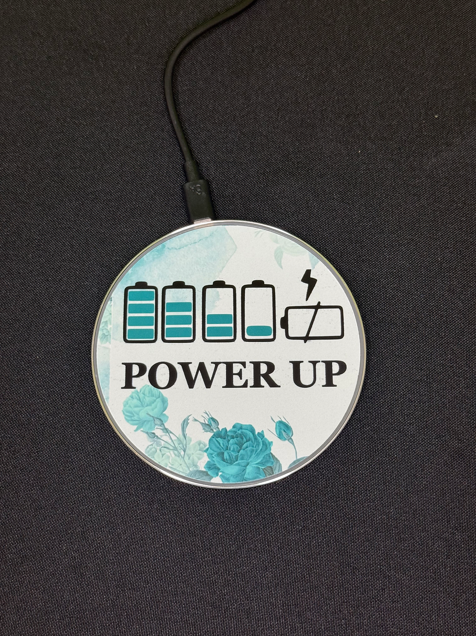 Desktop cell phone charger