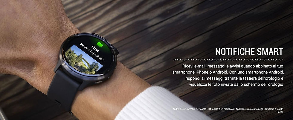 Miniatura: Orologio Garmin Venu 3 - Orologio intelligente GPS Sport e Salute