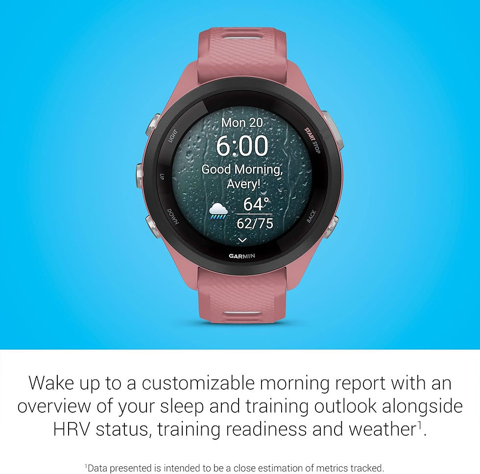 Miniatura: Orologio Garmin Forerunner 265S Smartwatch da corsa unisex, misura 42 mm, rosa 