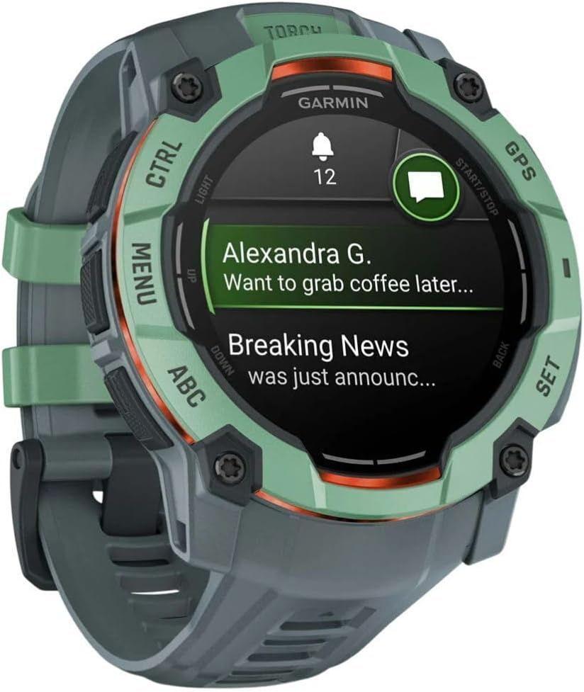 Miniatura: Orologio Garmin Instinct 3, Smartwatch, 45mm, Display AMOLED 1,2",