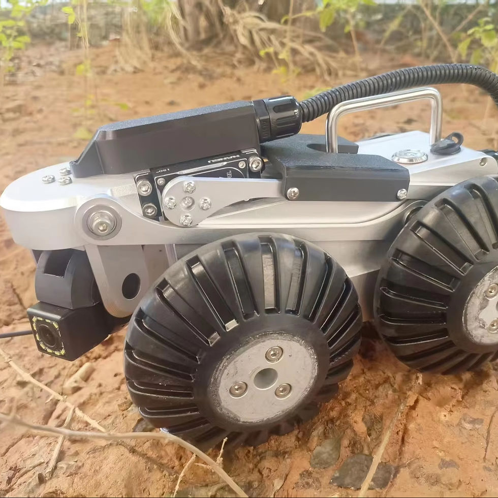 Miniatura: Robot per Ispezione Tubi DN150MM 4K 600M, Telecamera CCTV per Fognature