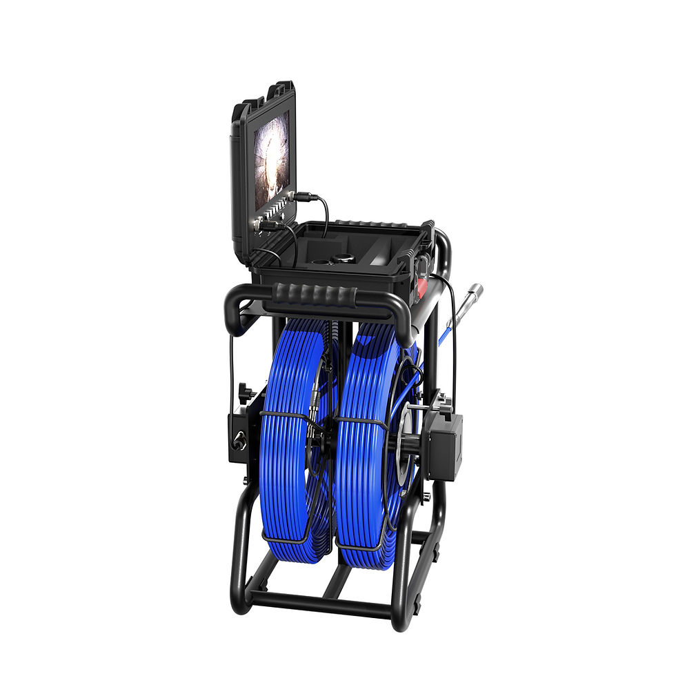 Miniatura: Galileo DUAL Videoispezione 9 pollici 1080p + Doppia telecamera - 50 metri