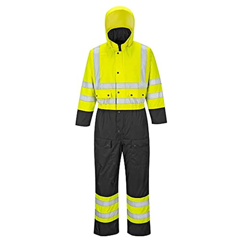Miniatura: Tuta Bicolore- Foderata, Giallo/Nero, M