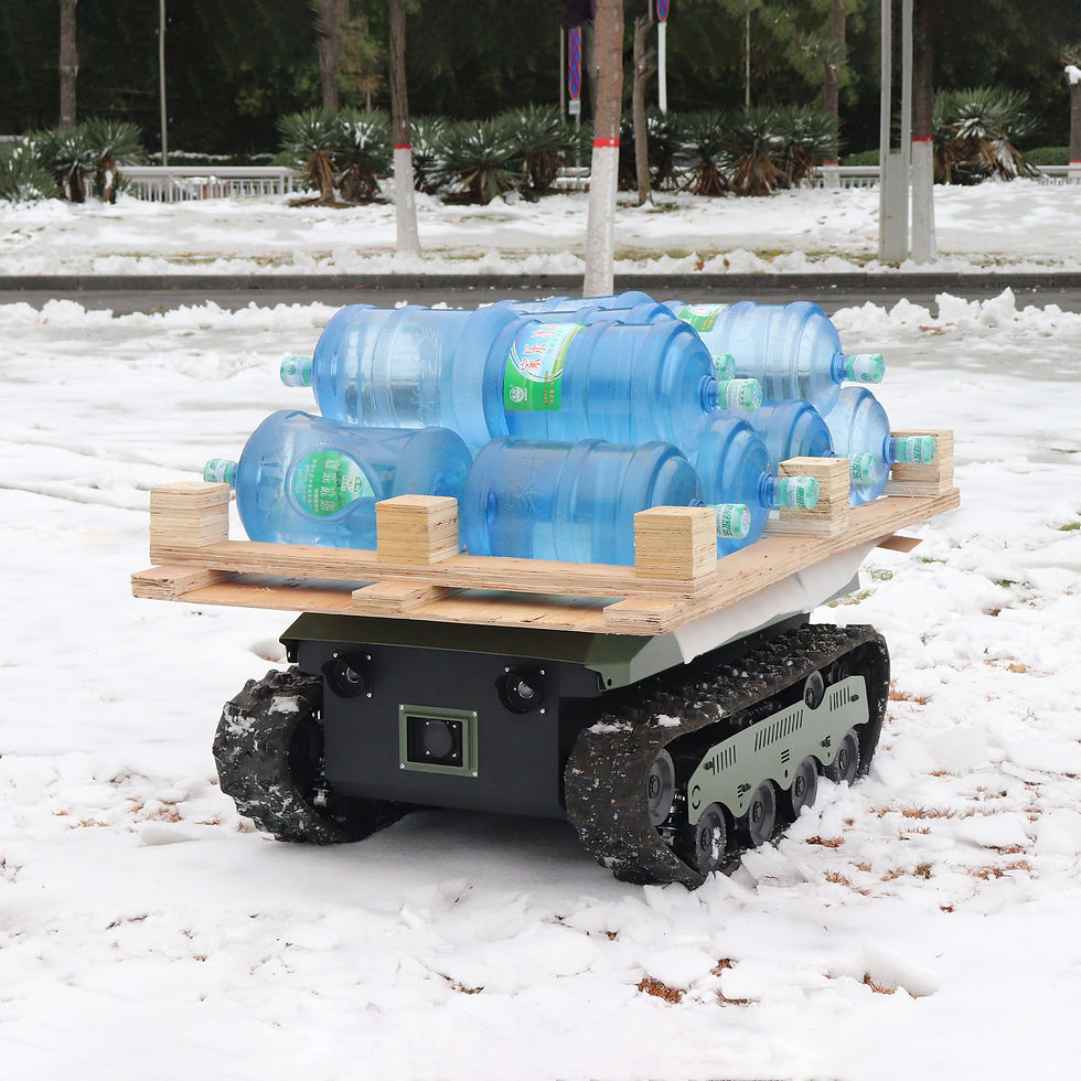 Miniatura: Telaio Elettrico Cingolato All-Terrain T-13 Personalizzabile con Sottocarro