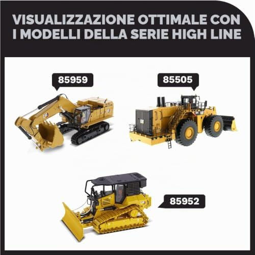 Miniatura: Caterpillar Diecast Masters 85958 Material Handler Cat MH3040, Scala 1:50, Circ