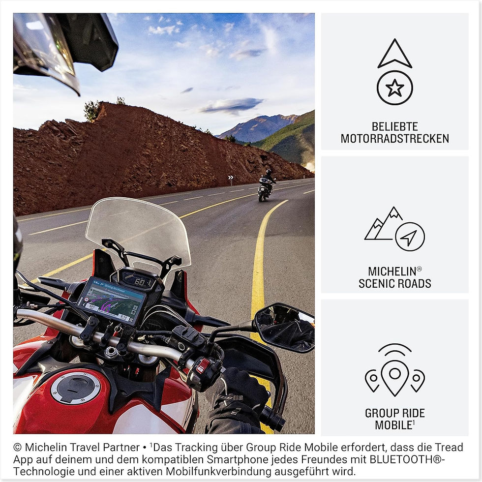 Miniatura: Garmin zūmo XT2, Navigatore per moto, Display 6", Mappa stradale Europa