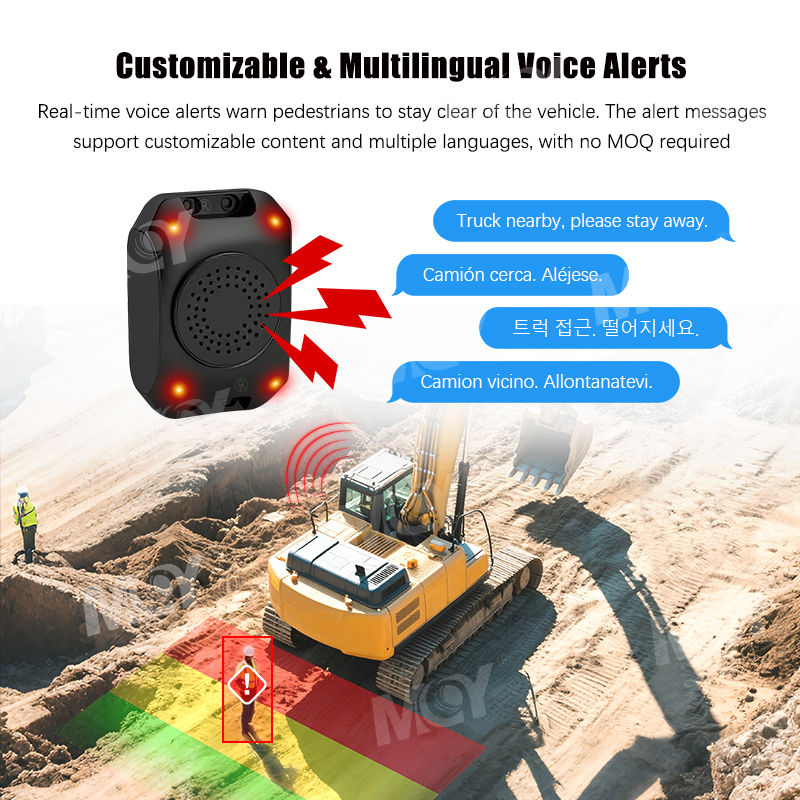 Miniatura: Telecamera AI GALILEO con Display LED di Sicurezza per Punti Ciechi
