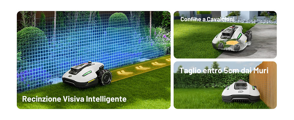 Miniatura: GALILEO YUKA Tagliaerba Senza Filo Perimetrale,  500m².