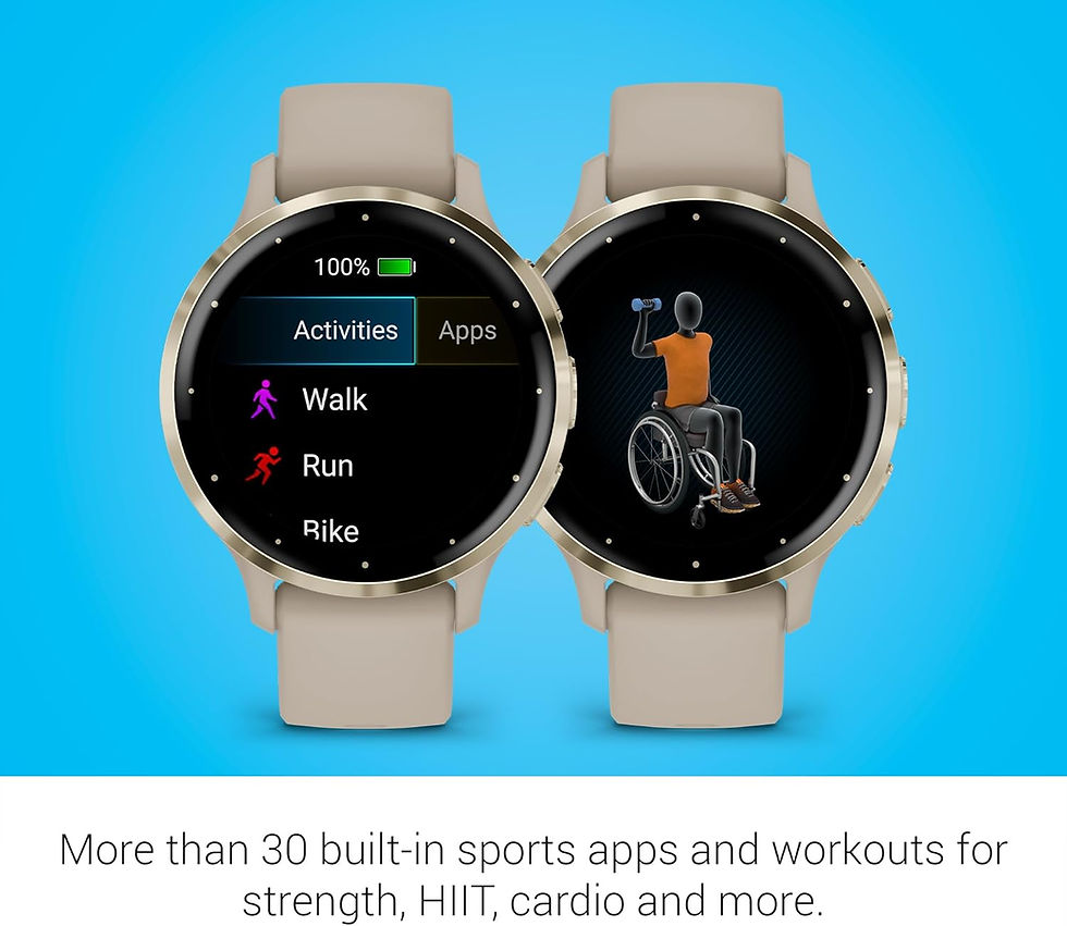 Miniatura: Orologio Garmin Venu 3 - Orologio intelligente GPS Sport e Salute
