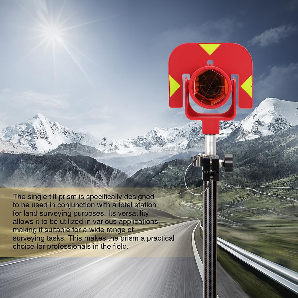 Miniatura: ILTOPOGRAFO-Prisma di rilevazione, prisma di plastica singolo di inclinazione c