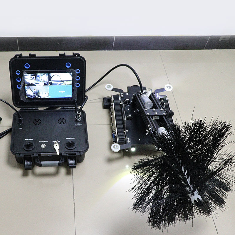 Miniatura: ROBOT GEO AIR3 -  Robot Pulitore condotte dell'aria con spazzole rotonde  