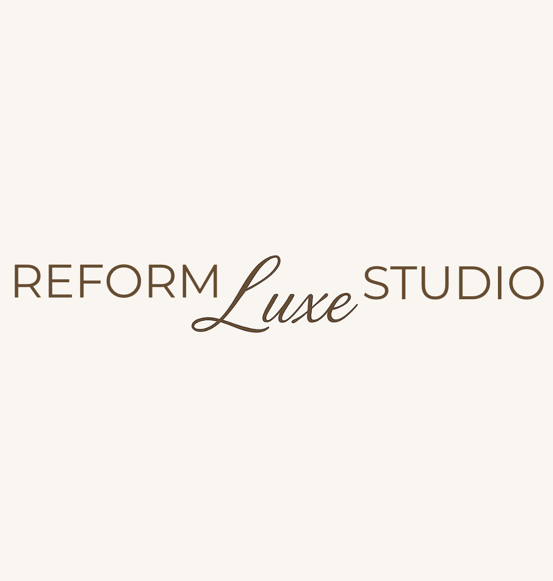 Inside Reform Luxe Studio