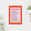 Thumbnail: Kitchen Rules Unframed Print