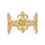 Thumbnail: 9ct yellow gold ring with yellow diamond and yellow sapphires