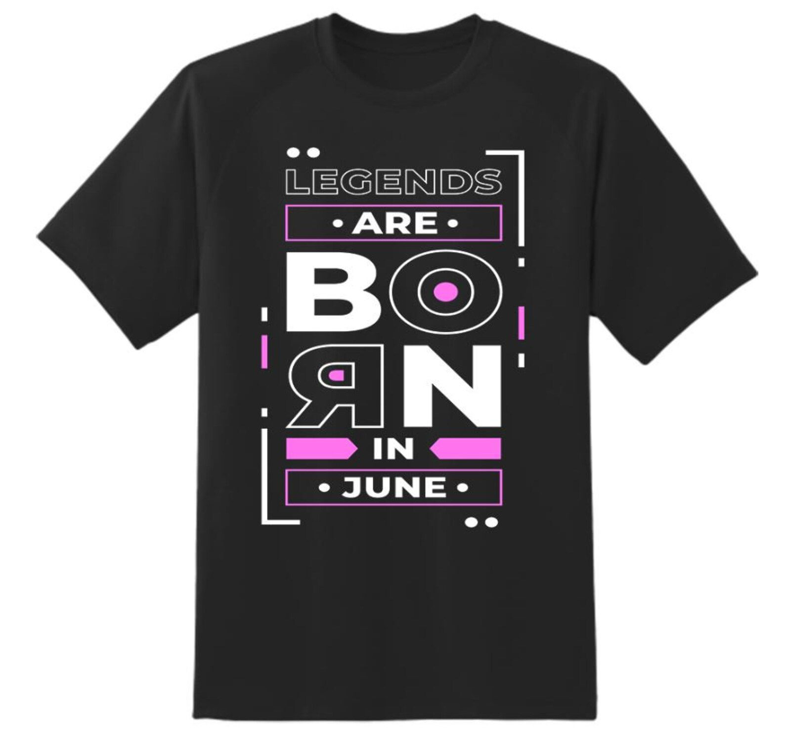 Legends Are Born In June Funny Novelty Birthday Unisex T shirt