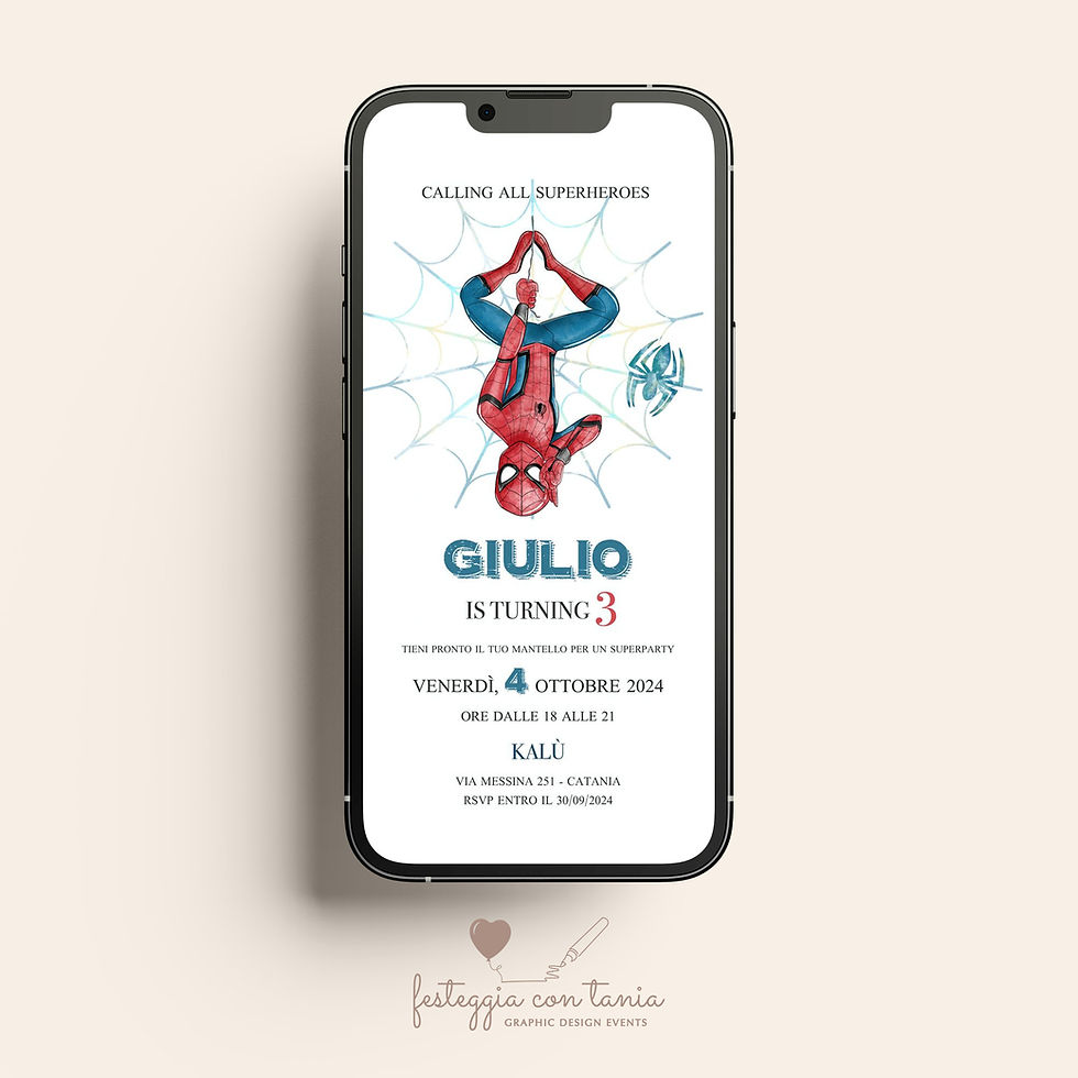 Miniatura: Progetto grafico SPIDERMAN