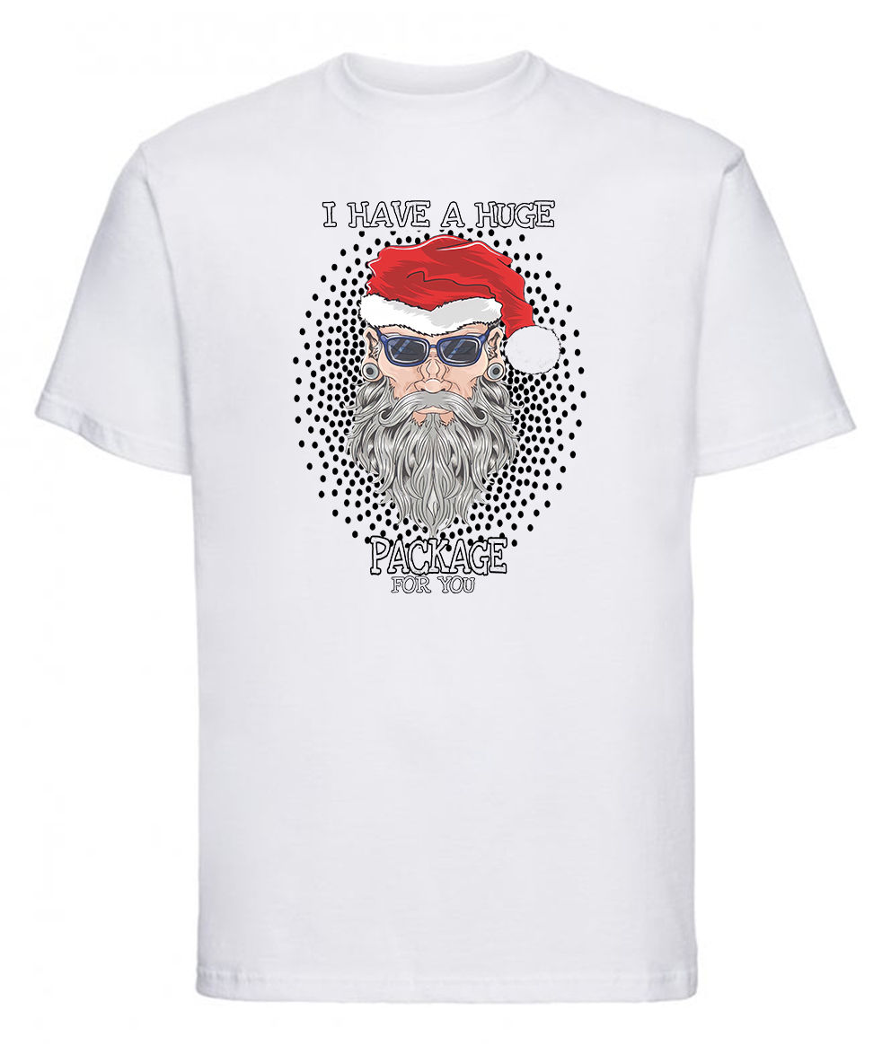 I have a huge package for you-Christmas Unisex Funny Novelty Tshirt