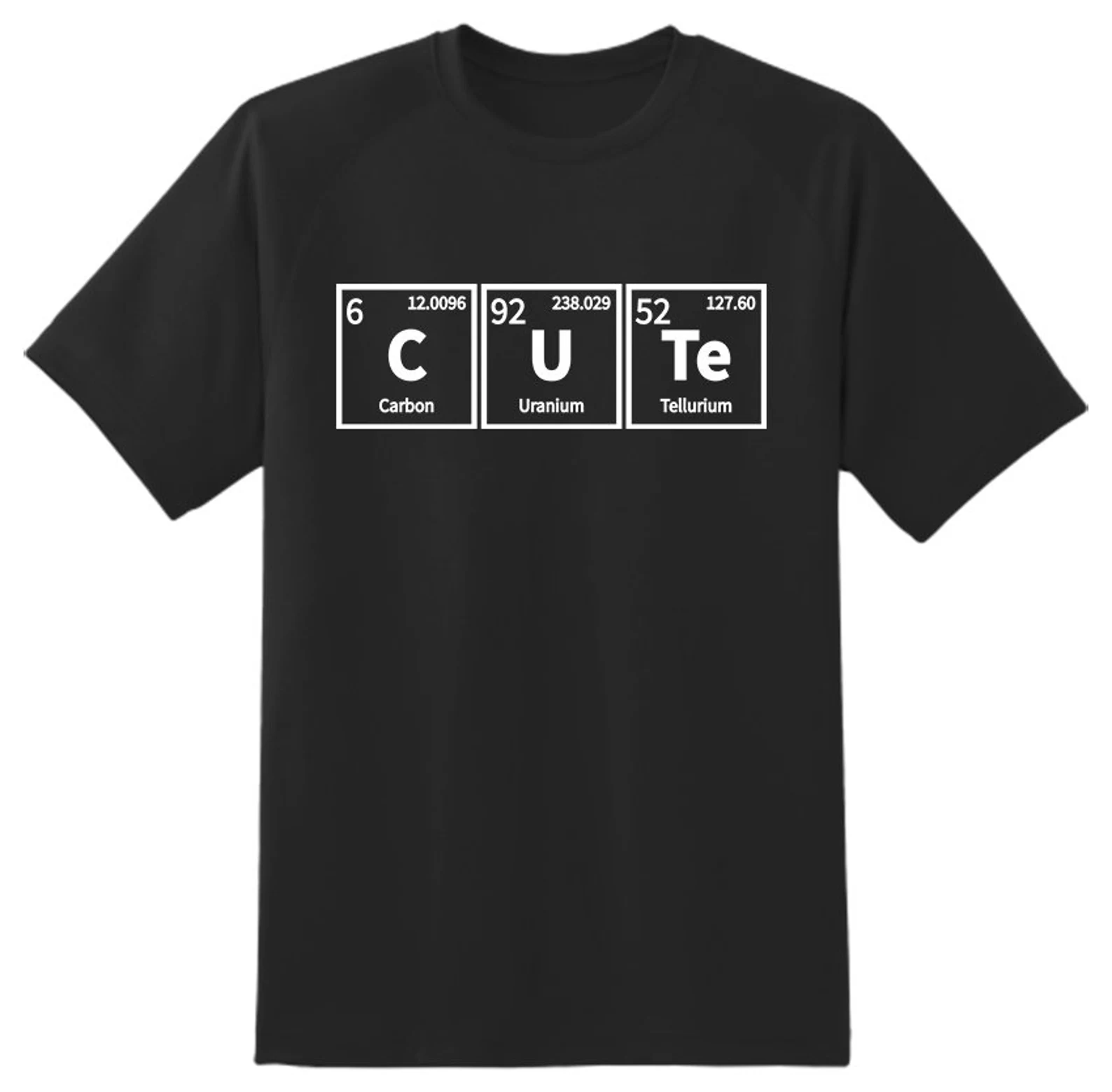 Cute Periodic table novelty Funny Unisex T shirt Adult