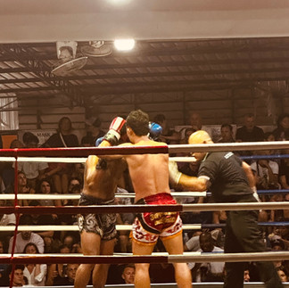 Muay Thai Fighters in the ring